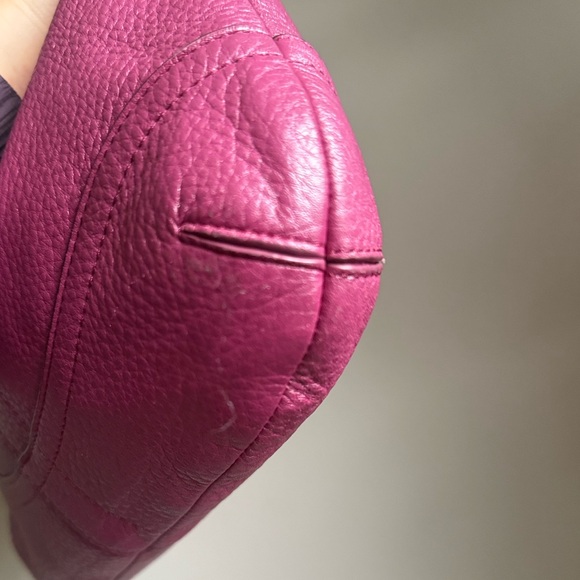 Coach Pebbled Leather Shoulder/ Crossbody Bag - Picture 5 of 10